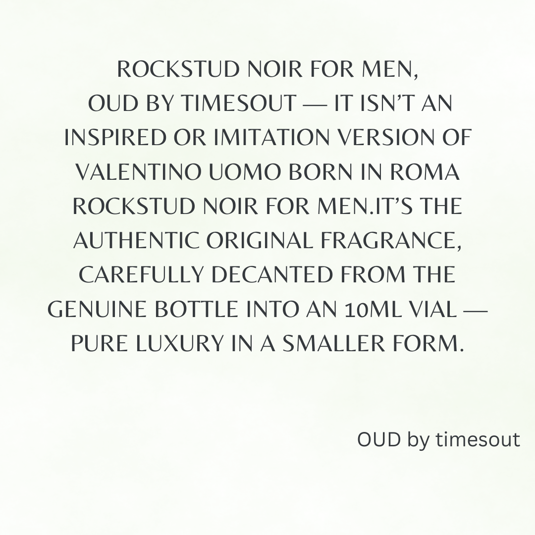 Valentino Uomo Born In Roma Rockstud Noir Valentino for men 10ml