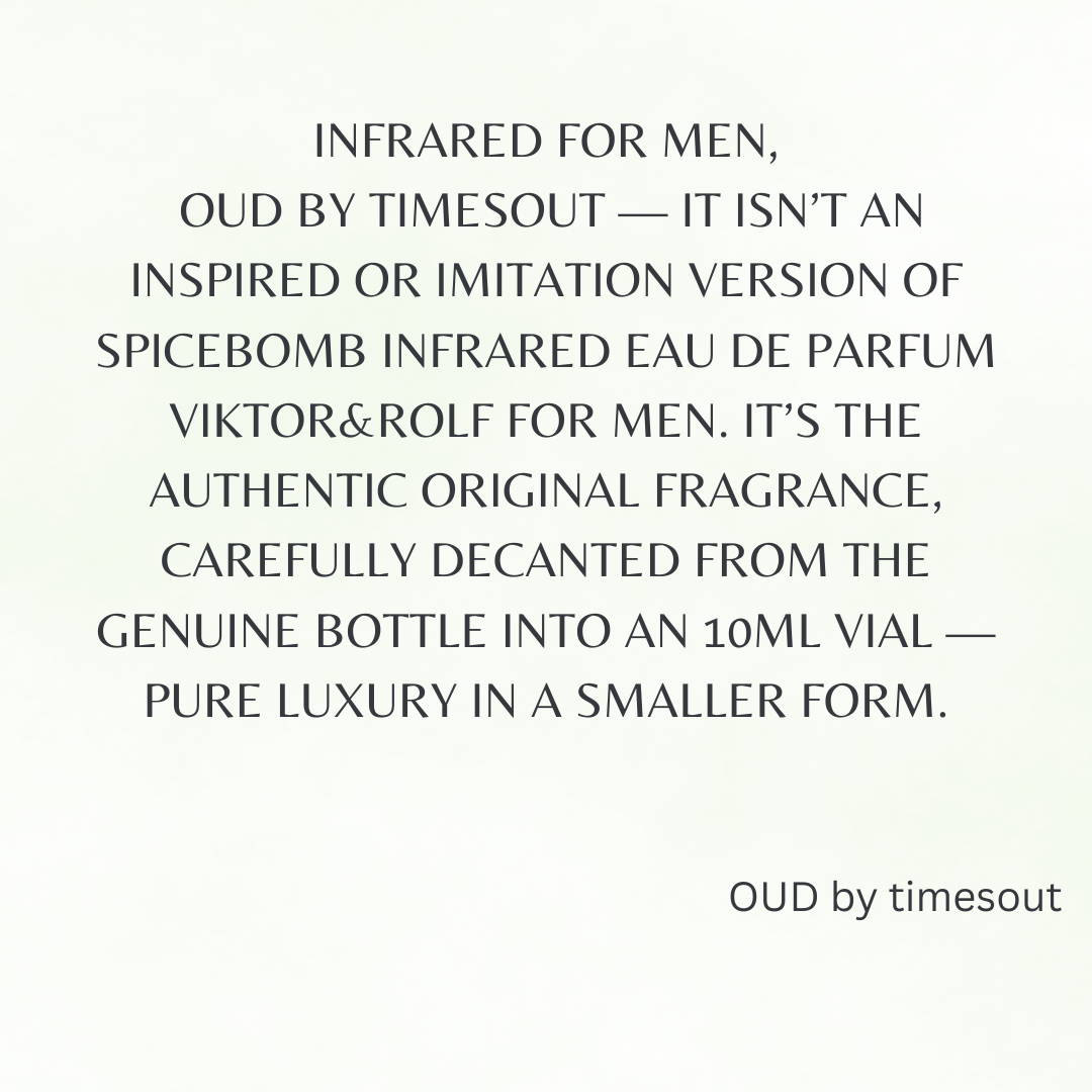 Spicebomb Infrared Eau de Parfum Viktor&Rolf for men 10ml